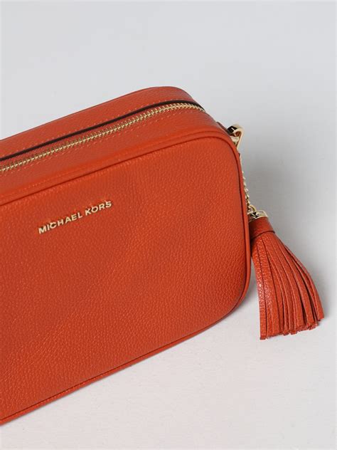 michael kors caramel handbag|michael kors orange crossbody bag.